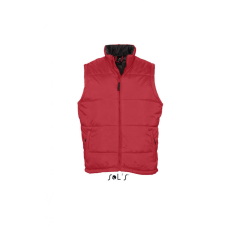 SOL'S Uniszex mellény SOL'S SO44002 Sol'S Warm - Quilted Bodywarmer -5XL, Red