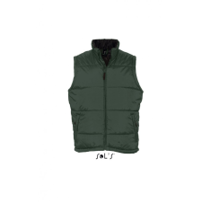 SOL&#039;S Uniszex mellény SOL&#039;S SO44002 Sol&#039;S Warm - Quilted Bodywarmer -L, Forest Green férfi mellény
