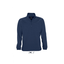 SOL&#039;S Uniszex pulóver SOL&#039;S SO56000 Sol&#039;S ness - Fleece 1/4 Zip Sweatshirt -M, Navy férfi pulóver, kardigán