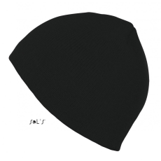 SOL'S Uniszex sapka SOL'S SO88122 Sol'S Bronx - Acrylic Hat -Egy méret, Black