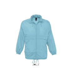SOL'S vízálló, kapucnis széldzseki SO32000, Atoll Blue-2XL