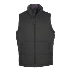 SOL'S WARM steppelt unisex mellény poliészter béléssel SO44002, Charcoal Grey-L