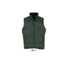 SOL'S WARM steppelt unisex mellény poliészter béléssel SO44002, Forest Green-S