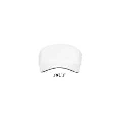  SOL&- 039;S unisex napellenző SO01196, White/Black-U