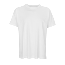 SOL'S Boxy Men's oversized póló (white, M) munkaruha
