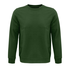SOL'S Comet - unisex környakú pulóver (bottle green, L)