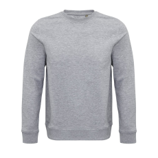 SOL'S Comet - unisex környakú pulóver (grey melange, L)