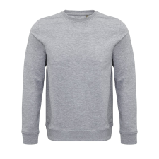 SOL'S Comet - unisex környakú pulóver (grey melange, M) munkaruha
