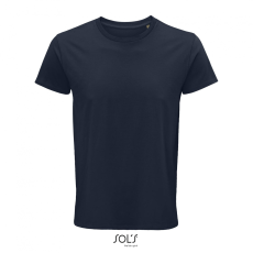 SOL'S Crusader Men - környakas testhezálló jersey póló (french navy, 4XL)
