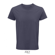 SOL'S Crusader Men - környakas testhezálló jersey póló (mouse grey, S) munkaruha