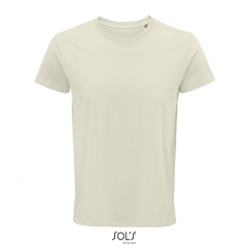 SOL'S Crusader Men - környakas testhezálló jersey póló (natural, XL)