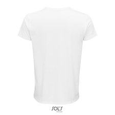 SOL'S Crusader Men - környakas testhezálló jersey póló (white, 3XL) munkaruha