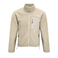 SOL'S Fury - zipzáros pulóver (shear beige/beige, 2XL) munkaruha