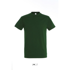 SOL'S Imperial- férfi környakú póló (bottle green, 4XL)