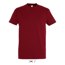 SOL'S Imperial- férfi környakú póló (chili, XL)