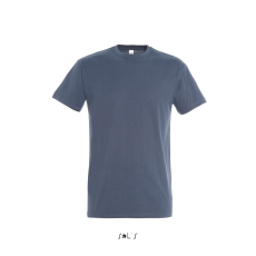 SOL'S Imperial- férfi környakú póló (denim, S)