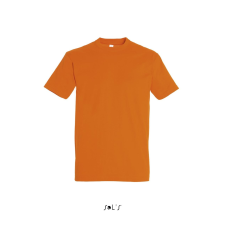 SOL'S Imperial- férfi környakú póló (orange, S) munkaruha