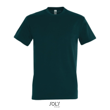 SOL'S Imperial- férfi környakú póló (petroleum blue, S) munkaruha