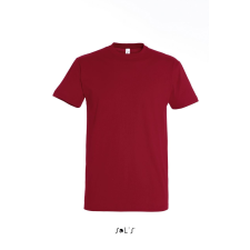SOL'S Imperial- férfi környakú póló (tango red, 2XL) munkaruha