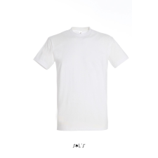 SOL'S Imperial- férfi környakú póló (white, 5XL) munkaruha