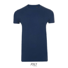 SOL'S Imperial Fit - férfi környakú testhezálló póló (french navy, XL) munkaruha