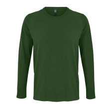 SOL'S Imperial LSL Men - hosszú ujjú póló (bottle green, S) munkaruha
