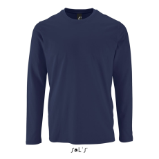 SOL'S Imperial LSL Men - hosszú ujjú póló (french navy, XS)