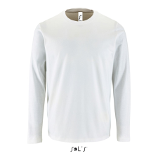 SOL'S Imperial LSL Men - hosszú ujjú póló (white, 3XL) munkaruha