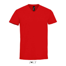 SOL'S Imperial V Men - v-nyakú póló (red, 3XL)