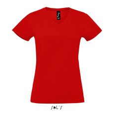SOL'S Imperial V Women - v-nyakú póló (red, S)