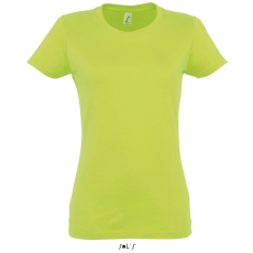 SOL'S Imperial Women - környakú póló (apple green, S)