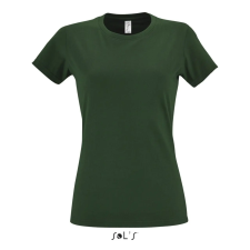 SOL'S Imperial Women - környakú póló (bottle green, L) munkaruha