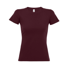 SOL'S Imperial Women - környakú póló (burgundi, 2XL)