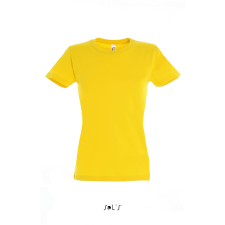SOL'S Imperial Women - környakú póló (gold, XL) munkaruha