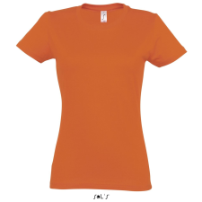 SOL'S Imperial Women - környakú póló (orange, 3XL) munkaruha