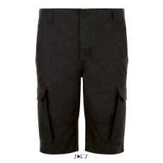 SOL'S Jackson - férfi bermuda rövidnadrág (black, 42)