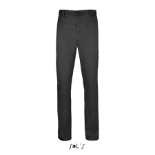 SOL'S Jared Men - szatén streccs nadrág (black, 48) munkaruha
