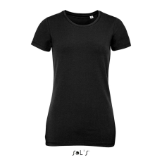 SOL'S Millenium Women - környakú póló (deep black, L)