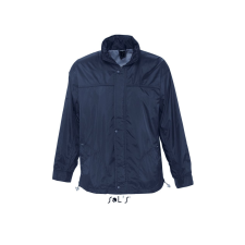 SOL'S Mistral - jersey bélelt víztaszító széldzseki (navy, XL) munkaruha