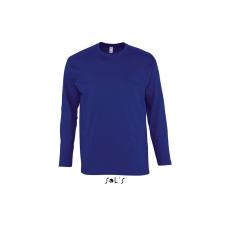 SOL'S Monarch - férfi környakú hosszú ujjú póló (ultramarine, 2XL)