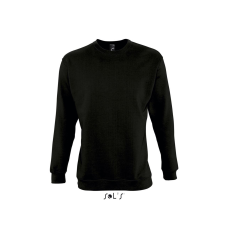 SOL'S New Supreme - unisex pulóver (black, L) munkaruha