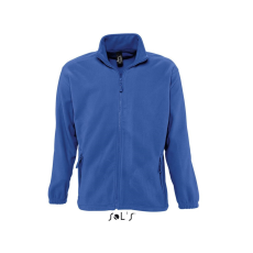 SOL'S North 100% Poliészter Unisex Zipp-Záras Pulóver (royal, S)