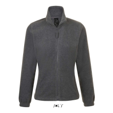 SOL'S North Women - zipzáros gyapjú dzseki (grey melange, L)