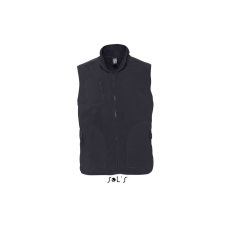SOL'S Norway - unisex gyapjú mellény (charcoal, M) munkaruha