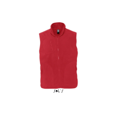 SOL'S Norway - unisex gyapjú mellény (red, S) munkaruha