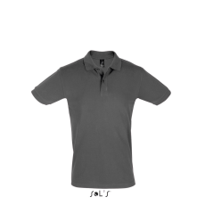 SOL'S Perfect Men - galléros póló (sötét szürke, 2XL)