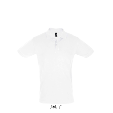 SOL'S Perfect Men - galléros póló (white, 3XL) munkaruha