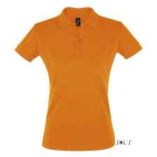 SOL'S Perfect Women - galléros póló (orange, L) munkaruha