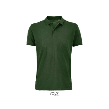 SOL'S Planet Men - galléros póló (bottle green, S) munkaruha