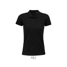 SOL'S Planet Women - galléros póló (black, 3XL)